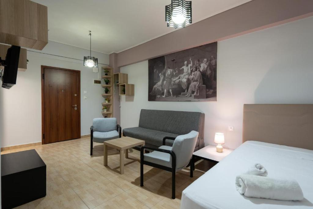 Metaxourgio 2Nd Floor Apartment Athens Exterior photo