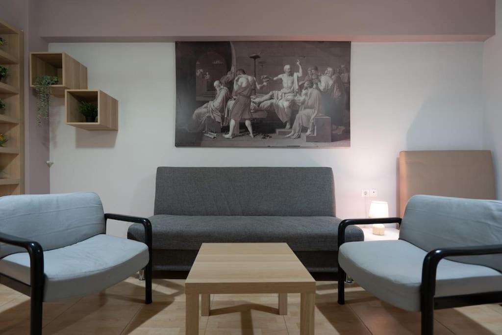Metaxourgio 2Nd Floor Apartment Athens Exterior photo